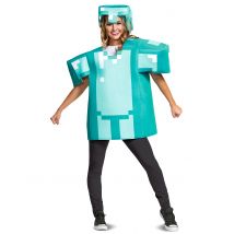 Déguisement armure Minecraft pour Adulte - Couleur Vert