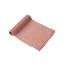 Chemin de table mousseline rose 28 cm x 5 m - Couleur Rose