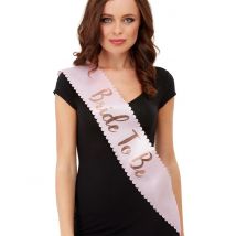 Echarpe rose Bride to Be EVJF pour Adulte - Couleur Rose