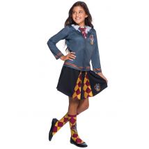 Top avec jupe Gryffondor Harry Potter pour Fille - Couleur Noir - Taille 9 à 10 ans (134 à 140 cm)