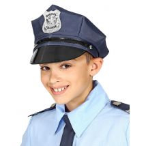 Casquette ajustable police pour Enfant - Couleur Bleu foncé