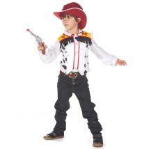 Déguisement cowboy pour Garçon - Couleur Multicolore - Taille L 10-12 ans (130-140 cm)