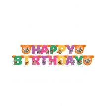 Bannière lettres en carton 44 Chats 2m - Couleur Multicolore