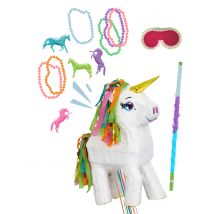 Kit piñata Licorne - Couleur Multicolore