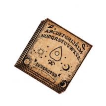 20 Serviettes en papier Ouija 33 x 33 cm - Couleur Marron