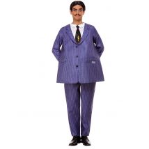 Déguisement Gomez Famille Addams pour Adulte - Couleur Violet / parme - Taille M