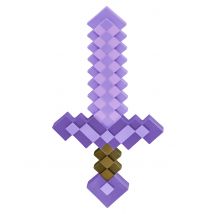 Epée Minecraft pierre enchantée pour Enfant - Couleur Violet / parme