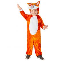 Déguisement petit renard pour Bébé - Couleur Orange - Taille 1-2 ans (84/89 cm)