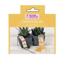 Kit création de bijoux parure bohème 12,5 x 13 cm - Couleur Multicolore