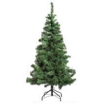 Sapin artificiel vert sur pied 120 cm - Couleur Vert