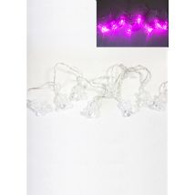 Guirlande lumineuse oursons rose 1,6 m - Couleur Rose