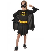 Déguisement Batgirl pour Fille - Couleur Noir - Taille 8 à 10 ans