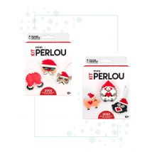 2 Kits de perles à repasser 2000 perles - Couleur Rouge