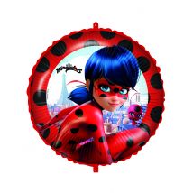 Ballon en aluminium Ladybug 46 cm - Couleur Rouge