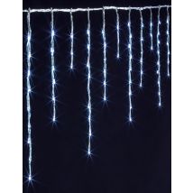 Rideau extérieur lumineux 120 LED 200 cm - Couleur Blanc