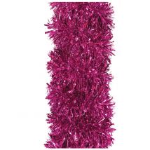 Guirlande de sapin fuchsia 180 cm - Couleur Rose