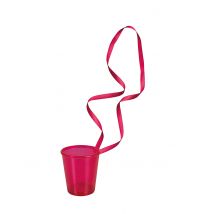 Lot de 6 colliers shooter roses - Couleur Rose