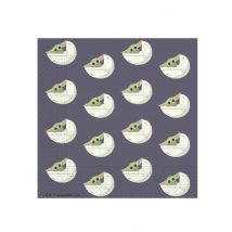 20 Serviettes en papier pour Bébé Yoda The Mandalorian 33 x 33 cm - Couleur Gris