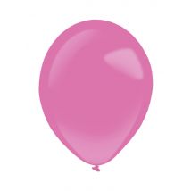 100 Mini ballons latex roses 13 cm - Couleur Rose