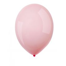 100 Mini ballons latex rose pastel 13 cm - Couleur Rose