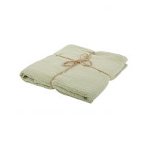 Nappe gaze de coton vert sauge 130 x 240 cm - Couleur Vert