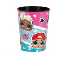 Gobelet en plastique réutilisable LOL Surprise 473 ml - Couleur Multicolore