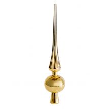 Cimier pour sapin or 28 cm - Couleur Or