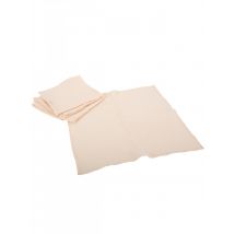 4 Serviettes en gaze de coton blush 40 x 40 cm - Couleur Ivoire