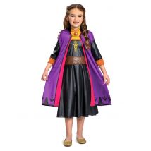 Déguisement Anna Reine des Neiges 2 classique pour Fille - Couleur Multicolore - Taille 2 ans (84-91 cm)