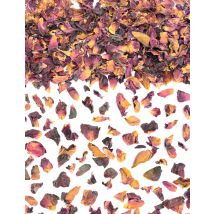 Maxi sac de confettis de fleurs naturelles séchées 400g - Couleur Orange