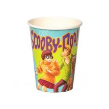 8 Gobelets en carton FSC Scooby-Doo 210 ml - Couleur Multicolore