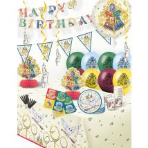 Pack déco et vaisselle Harry Potter - Couleur Multicolore