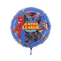 Ballon aluminium Justice League 45 cm - Couleur Multicolore