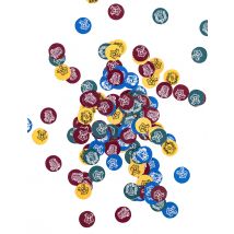 160 Confettis Harry Potter 2cm - Couleur Multicolore