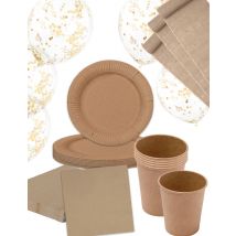 Kit Nature party - Couleur Marron
