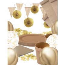 Maxi kit Nature party - Couleur Marron