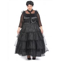 Déguisement robe de bal gothique grande taille pour Femme - Couleur Noir - Taille XXL