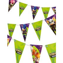 Guirlande à fanions Sonic Prime 2 m - Couleur Multicolore