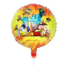 Ballon aluminium rond 43cm Dragon Ball Z - Couleur Orange