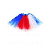 Tutu supporter France bleu blanc rouge - Couleur Multicolore