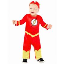Déguisement Flash pour Bébé - Couleur Rouge - Taille 18-24 mois (86-92 cm)