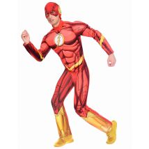 Déguisement Flash luxe pour Adulte - Couleur Rouge - Taille M