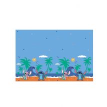 Nappe en plastique Stitch 120 x 180 cm - Couleur Bleu
