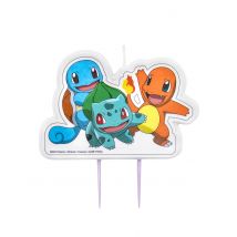 Bougie anniversaire Pokémon - Couleur Multicolore