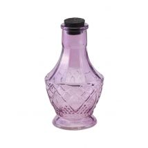 Petite fiole en verre violet 11,5 cm - Couleur Violet / parme