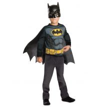 Kit top et masque Batman pour Enfant - Couleur Noir