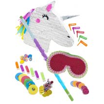 Kit piñata tête de licorne