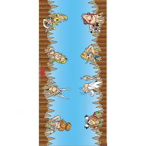 Chemin de table tissu Astérix 3 m - Couleur Multicolore