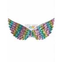 Ailes d'ange multicolores pour Enfant - Couleur Multicolore