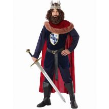Déguisement roi médiéval pour Homme - Couleur Multicolore - Taille M / L